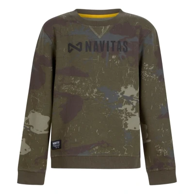 Image of Navitas Kids Camo Identity Sweatshirt 9 10 yrs Fishing t shirt