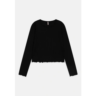 Image of Kids ONLY Kognella O NECK JRS Long sleeved top for kids, Size: 9 10y, Black