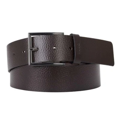 Image of HUGO Men&#039;s Belts, Dark Brown, 110