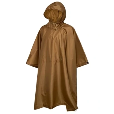 Image of Brandit Poncho Waterproof jacket, Men&#039;s, Size: One Size, Camel