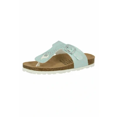 Image of LICO Stone Tbar sandals for kids, Size: 34, Türkis shoes