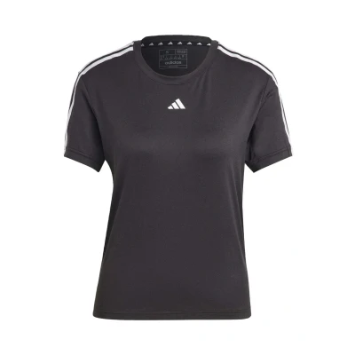 Image of adidas Performance Sports Tshirt, Women&#039;s, Size: Large, Black/white
