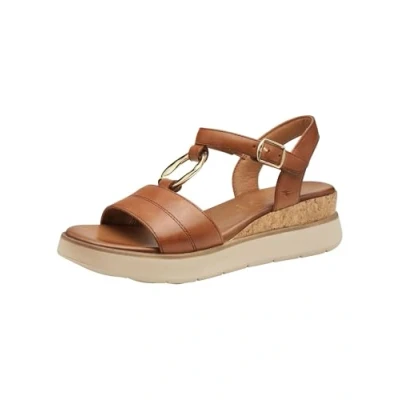 Image of Tamaris Comfort Damen Keilsandale COGNAC (36)