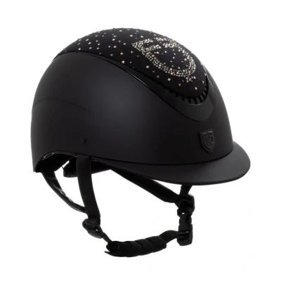 Image of Equestro Helmet Rhinestone Logo
