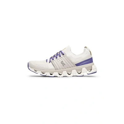 Image of On Cloudswift 3 Neutral running shoes White blueberry, Women&#039;s, Size: 7, blueberry Textile