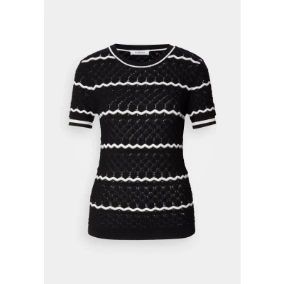 Image of Morgan Print Tshirt, Women&#039;s, Size: 8, Noir