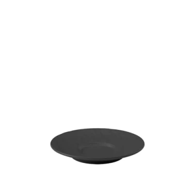 Image of Villeroy &amp; Boch Espresso Saucer Manufacture Rock Black ø 12 cm