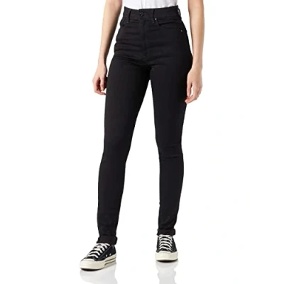Image of G Star Kafey Ultra HIGH Skinny Jeans Fit, Women&#039;s, Size: 25x32, Pitch black