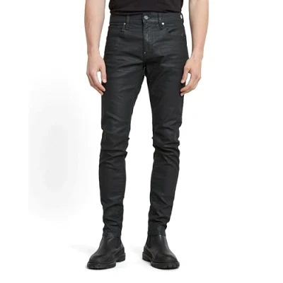 Image of G STAR RAW Men&#039;s Revend Skinny Jeans, Blue (3d Dark Aged 51010 7101 2967), 32W / 34L