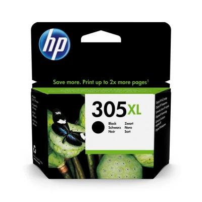 Image of HP 305XL Original Black Ink Cartridge for DeskJet 1255, 27XX, Plus 41XX, Envy 60XX, Pro 64XX 3.5ml