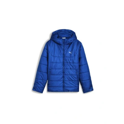 Image of Puma Hooded Padded Winter jacket for kids, Size: 14y (13 14y), Mountain blue
