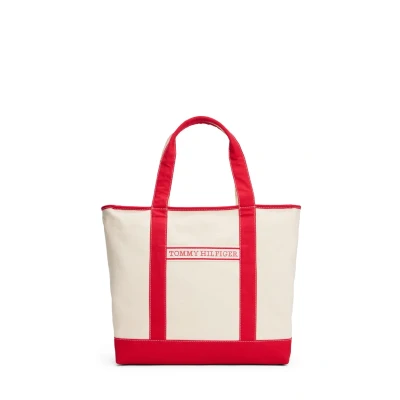 Image of Tommy Hilfiger Summer Tote Unisex bag, Size: One Size, Red