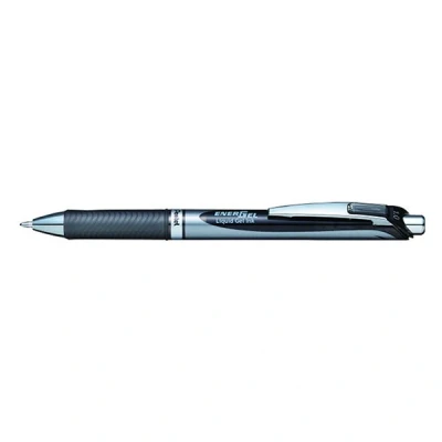 Image of Pentel BL80 AX EnerGel Retractable Gel Ink Rollerball Pen,Black,1 mm