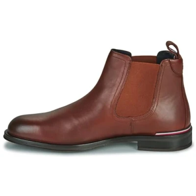 Image of Tommy Hilfiger CORE Chelsea Classic ankle boots, Men&#039;s, Size: 11, Winter cognac Leather