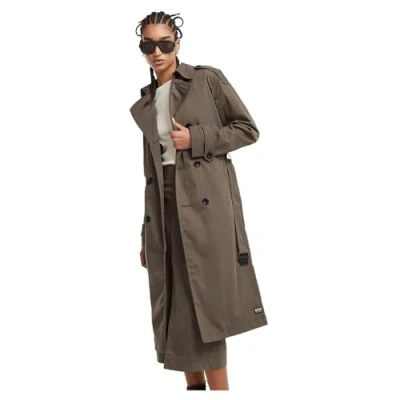 Image of G STAR Trenchcoat, Women&#039;s, Size: Large, Turf