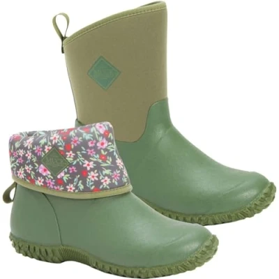 Image of Muck Boot Muckster II Mid Green / Floral Print