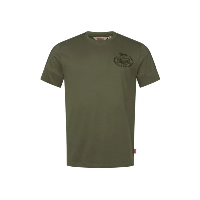 Image of Lonsdale Men&#039;s Breock T Shirt, Olive, 3XL
