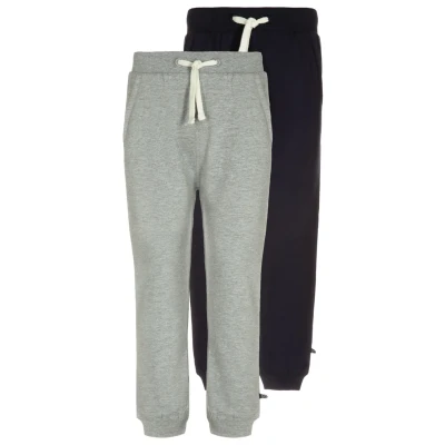 Image of Minymo PACK 2 Tracksuit bottoms for kids, Size: 4y, Dark navy