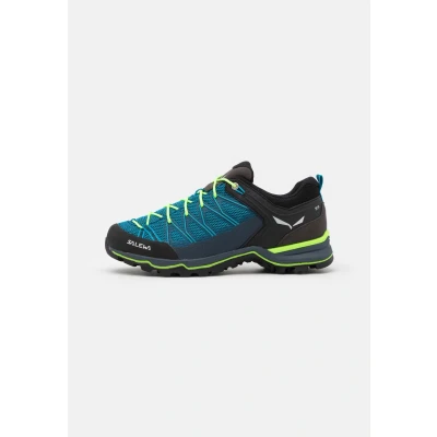 Image of Salewa MTN Trainer LITE Hiking shoes, Men&#039;s, Size: 9.5, Malta/fluo green Synthetics/textile