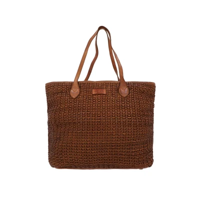 Image of Gusti Leder Chandana Tote bag, Size: One Size, Cognac