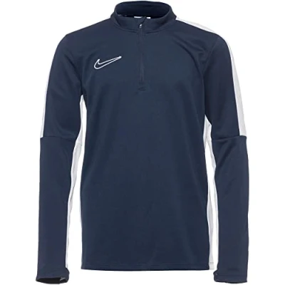 Image of Nike Performance DF Drill Unisex Long sleeved top for kids, Size: 6 8y, Obsidian/white