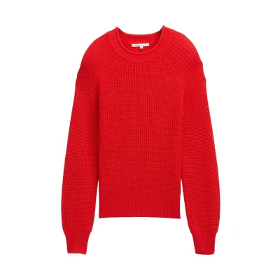 Image of TOM Tailor Denim CREW NECK Jumper, Women&#039;s, Size: XS, Scarlet red