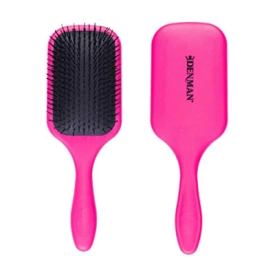 Image of Denman D90L Tangle Tamer Brush Ultra Pink