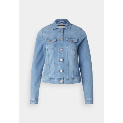 Image of ONLY Onltia Jacket denim jacket, Women&#039;s, Size: 6, Light blue