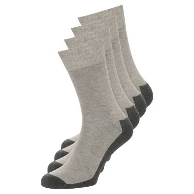 Image of camano 4 PACK Sports socks, Men&#039;s, Size: 2.5 5, Grey