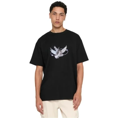 Image of Upscale by Mister Tee VIVE LA Liberte Print Tshirt, Men&#039;s, Size: XL, Black