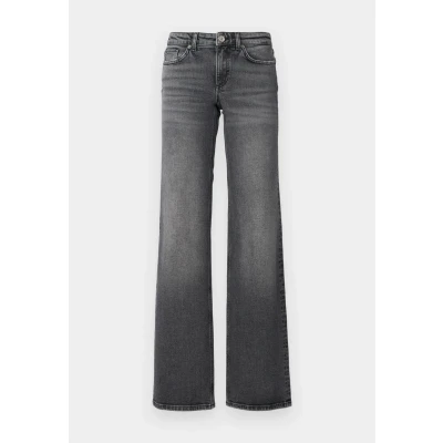 Image of ONLY Onljuicy WIDE Relaxed fit jeans, Women&#039;s, Size: 25x32, Dark grey denim