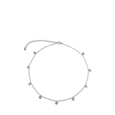 Image of Akitsune Harmony Necklace, Women&#039;s, Size: One Size, Silver coloured