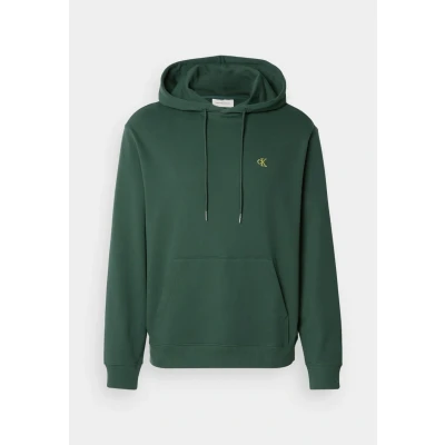 Image of Calvin Klein Jeans Monogram Hoodie Sweatshirt, Men&#039;s, Size: Small, Sycamore