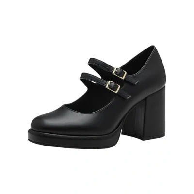Image of Marco Tozzi Platform heels, Women&#039;s, Size: 410, Black shoes