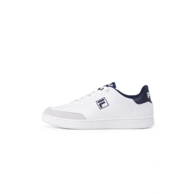 Image of Fila Men&#039;s Courtbay Sneaker, White Navy, 6.5 UK