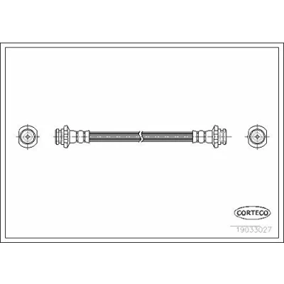 Image of Brake Hose CORTECO 19033027