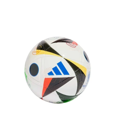 Image of adidas Performance League Football for kids, Size: 4, White black glow blue