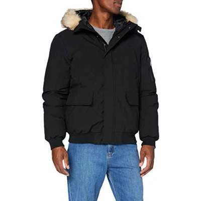 Image of Schott NYC Men&#039;s Keyburn Jacket, Black, M