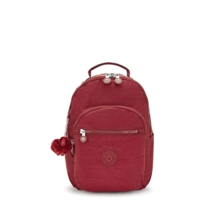 Image of Kipling Seoul S Backpack, Size: One Size, Funky red