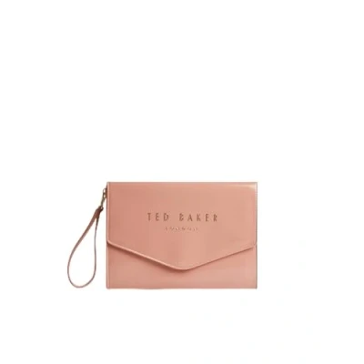 Image of Ted Baker Crinkie Clutch ltpink, Women&#039;s, Size: One Size, Lt pink