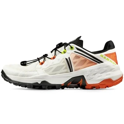 Image of Mammut Sertig Hiking shoes whitedark tangerine, Women&#039;s, Size: 5, White/dark tangerine