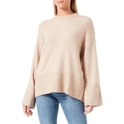 Image of JJXX Jxollie Diverse CREW NECK Jumper, Women&#039;s, Size: Small, Peyote