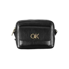 Image of Calvin Klein RE LOCK Camera BAG FLAP Across body bag, Women&#039;s, Size: One Size, Black