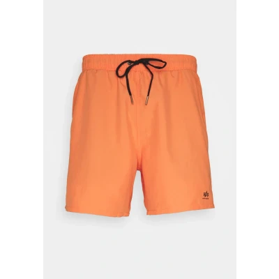 Image of Alpha Industries Basic SWIM Swimming shorts, Men&#039;s, Size: XXS, orange