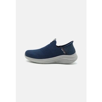 Image of Skechers Ultra FLEX 3.0 Slipons, Men&#039;s, Size: 13, Navy knit/trim Textile