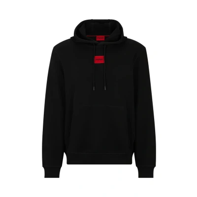 Image of HUGO Daratschi Hoodie, Men&#039;s, Size: XS, Black