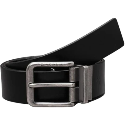 Image of Calvin Klein Jeans Classic Casual BELT Belt, Men&#039;s, Size: 38, Black
