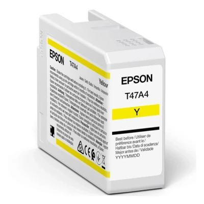 Image of Epson Singlepack Yellow T47A4 UltraChrome Pro
