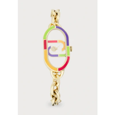 Image of Liu Jo Identity Fantasy TLJ2371 Women&#039;s Steel Bracelet Watch, multi coloured, Modern