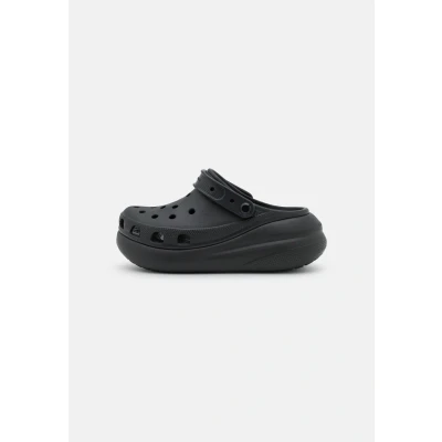 Image of Crocs Crush Unisex Clogs, Size: M6/W7, Black Synthetics